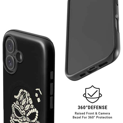 Disney The Nightmare Before Christmas Lets Boogie Art iPhone 16 Plus Magsafe Impact Case