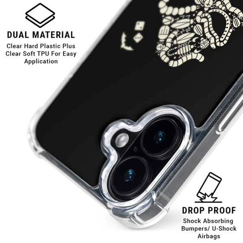 Disney The Nightmare Before Christmas Lets Boogie Art iPhone 17 Clear Case