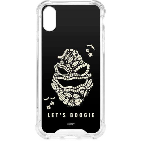 Disney The Nightmare Before Christmas Lets Boogie Art iPhone XS Clear Case