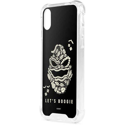 Disney The Nightmare Before Christmas Lets Boogie Art iPhone XS Clear Case