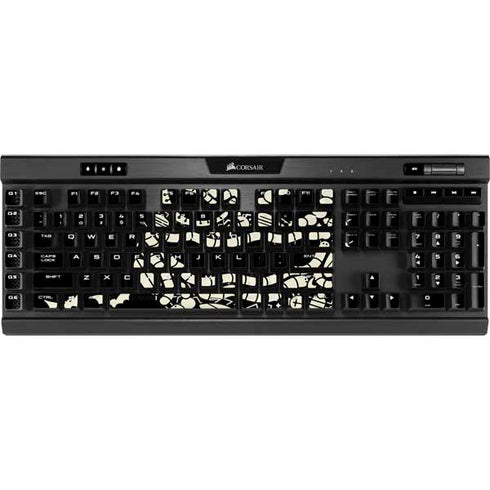 Disney The Nightmare Before Christmas Lets Boogie Art K95 RGB PLATINUM Mechanical Gaming Keyboard Skin