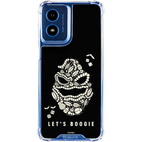 Disney The Nightmare Before Christmas Lets Boogie Art Moto G 5G (2024) Clear Case