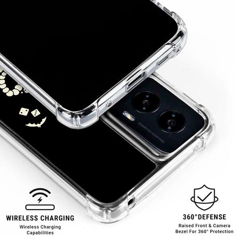 Disney The Nightmare Before Christmas Lets Boogie Art Moto G Power 5G (2024) Clear Case