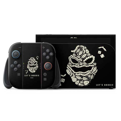 Disney The Nightmare Before Christmas Lets Boogie Art Nintendo Switch 2 (2025) with Joy-Con Skin