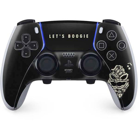 Disney The Nightmare Before Christmas Lets Boogie Art PS5 DualSense Edge Pro Controller Skin