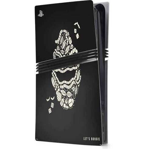 Disney The Nightmare Before Christmas Lets Boogie Art PS5 Pro Console Skin