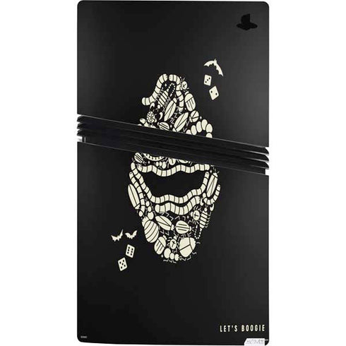 Disney The Nightmare Before Christmas Lets Boogie Art PS5 Pro Console Skin