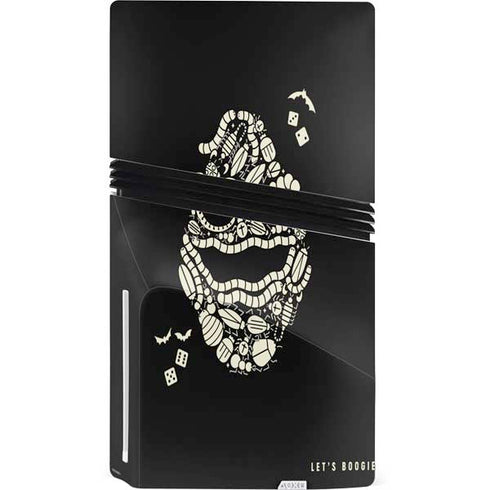 Disney The Nightmare Before Christmas Lets Boogie Art PS5 Pro Disk Bundle Skin