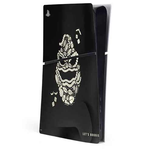 Disney The Nightmare Before Christmas Lets Boogie Art PlayStation PS5 Skins