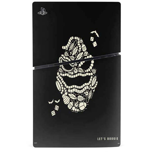Disney The Nightmare Before Christmas Lets Boogie Art PS5 Slim Digital Edition Console Skin