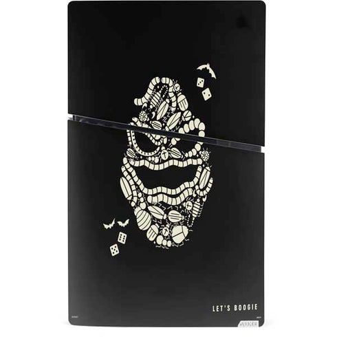 Disney The Nightmare Before Christmas Lets Boogie Art PS5 Slim Digital Edition Console Skin