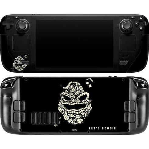 Disney The Nightmare Before Christmas Lets Boogie Art Steam Deck Handheld Gaming Computer OLED Skin
