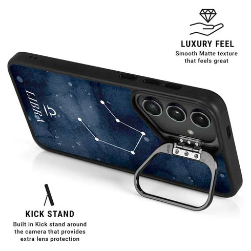 Libra Constellation Galaxy S24 FE Kickstand Case