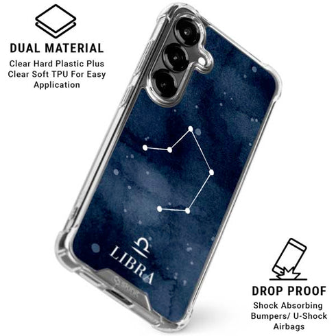 Libra Constellation Galaxy S26 Plus Clear Case