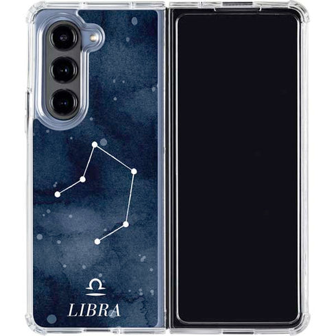 Libra Constellation Galaxy Z Fold5 5G Clear Case