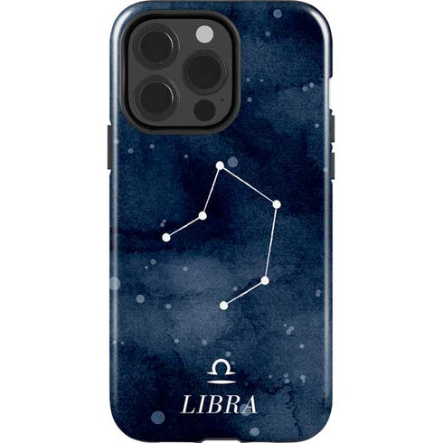 Libra Constellation iPhone 15 Pro Impact Case