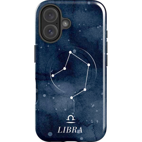 Libra Constellation iPhone 16 Magsafe Impact Case