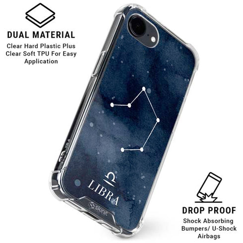 Libra Constellation iPhone 16e Clear Case