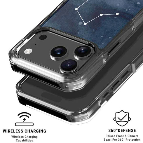 Libra Constellation iPhone 18 Pro Clear Case