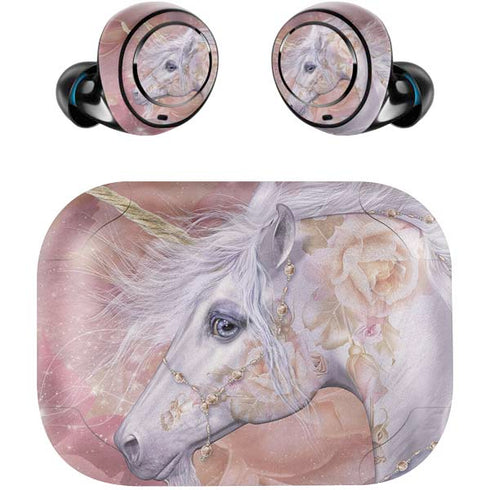 Licorne Florale Rose Unicorn by Laurie Prindle Amazon Echo Buds Skin