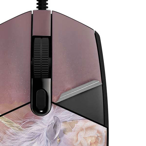Licorne Florale Rose Unicorn by Laurie Prindle G203 Prodigy RGB Wired Gaming Mouse Skin