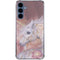 Licorne Florale Rose Unicorn by Laurie Prindle Galaxy A35 5G Clear Case