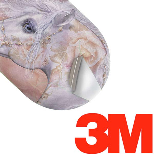 Licorne Florale Rose Unicorn by Laurie Prindle Galaxy Buds Plus Skin