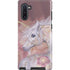 Licorne Florale Rose Unicorn by Laurie Prindle Galaxy Cases