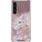 Licorne Florale Rose Unicorn by Laurie Prindle Galaxy S24 FE Clear Case