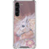 Licorne Florale Rose Unicorn by Laurie Prindle Galaxy S24 FE Clear Case