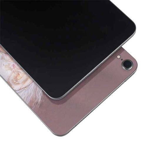 Licorne Florale Rose Unicorn by Laurie Prindle Apple iPad Mini Skin