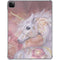 Licorne Florale Rose Unicorn by Laurie Prindle iPad Pro 11in (2024) Clear Case