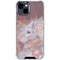 Licorne Florale Rose Unicorn by Laurie Prindle iPhone 15 Clear Case