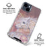 Licorne Florale Rose Unicorn by Laurie Prindle iPhone 15 Clear Case