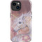 Licorne Florale Rose Unicorn by Laurie Prindle iPhone 15 Impact Case