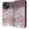 Licorne Florale Rose Unicorn by Laurie Prindle iPhone 15 Plus Folio Case