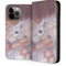 Licorne Florale Rose Unicorn by Laurie Prindle iPhone 15 Pro Max Folio Case