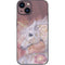 Licorne Florale Rose Unicorn by Laurie Prindle iPhone 15 Skin