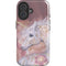 Licorne Florale Rose Unicorn by Laurie Prindle iPhone 16 Magsafe Impact Case