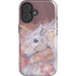 Licorne Florale Rose Unicorn by Laurie Prindle iPhone 16 Plus Magsafe Impact Case