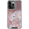 Licorne Florale Rose Unicorn by Laurie Prindle iPhone 16 Pro Clear Case