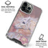 Licorne Florale Rose Unicorn by Laurie Prindle iPhone 16 Pro Clear Case