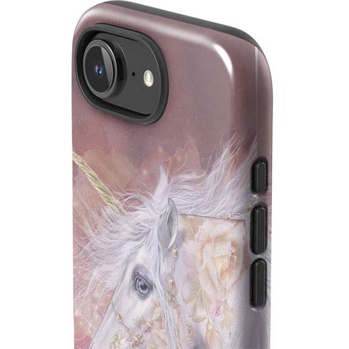 Licorne Florale Rose Unicorn by Laurie Prindle iPhone 16e Impact Case