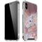Licorne Florale Rose Unicorn by Laurie Prindle iPhone X/XS Clear Case