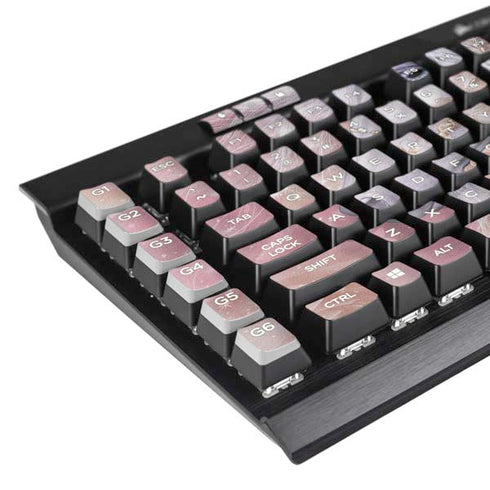 Licorne Florale Rose Unicorn by Laurie Prindle K95 RGB PLATINUM Mechanical Gaming Keyboard Skin