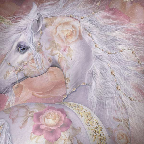 Licorne Florale Rose Unicorn by Laurie Prindle Dell Latitude Skin