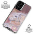 Licorne Florale Rose Unicorn by Laurie Prindle Moto G Power 5G (2024) Clear Case