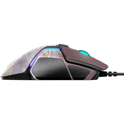 Licorne Florale Rose Unicorn by Laurie Prindle SteelSeries Rival 600 Gaming Mouse Skin