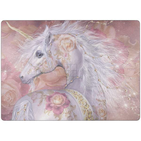 Licorne Florale Rose Unicorn by Laurie Prindle Surface Laptop 7 13.8in Skin