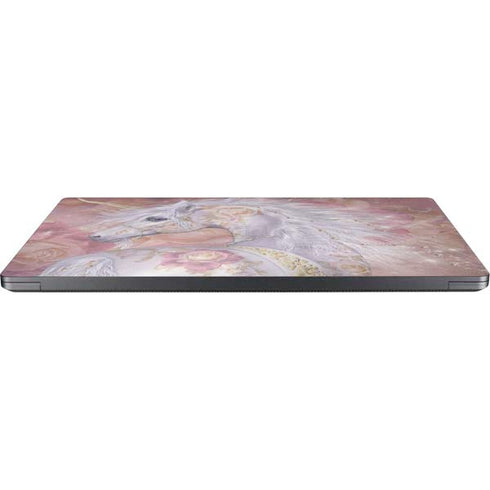 Licorne Florale Rose Unicorn by Laurie Prindle Surface Laptop 7 15in Skin